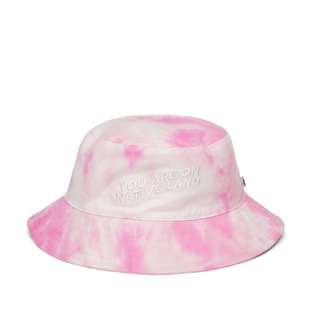 'YOU ARE ON NATIVE LAND' BUCKET HAT