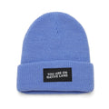 'YOU ARE ON NATIVE LAND' RIBBED BEANIE