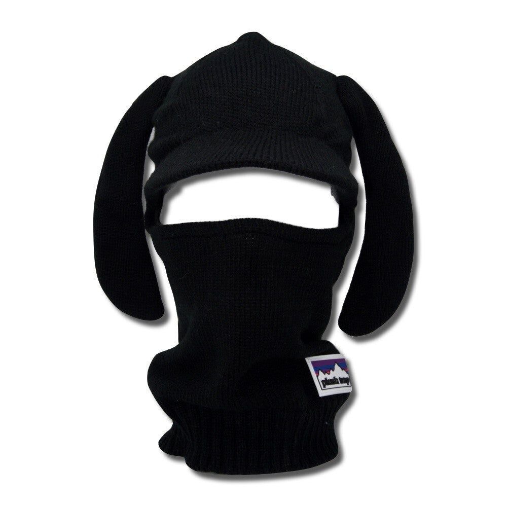 Black Brim 1-Hole Balaclava | Sleek and Functional Winter Accessory