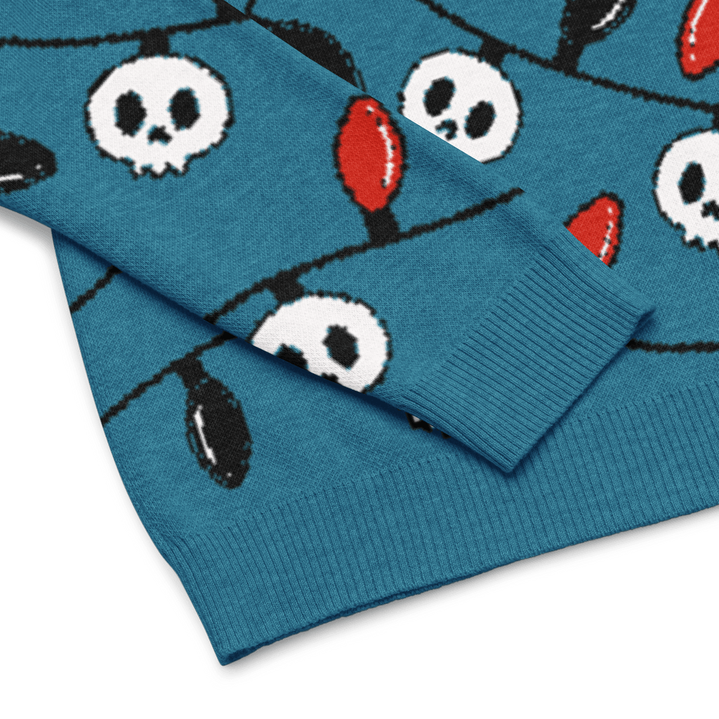 Boney & Bright Blue Knit Sweater