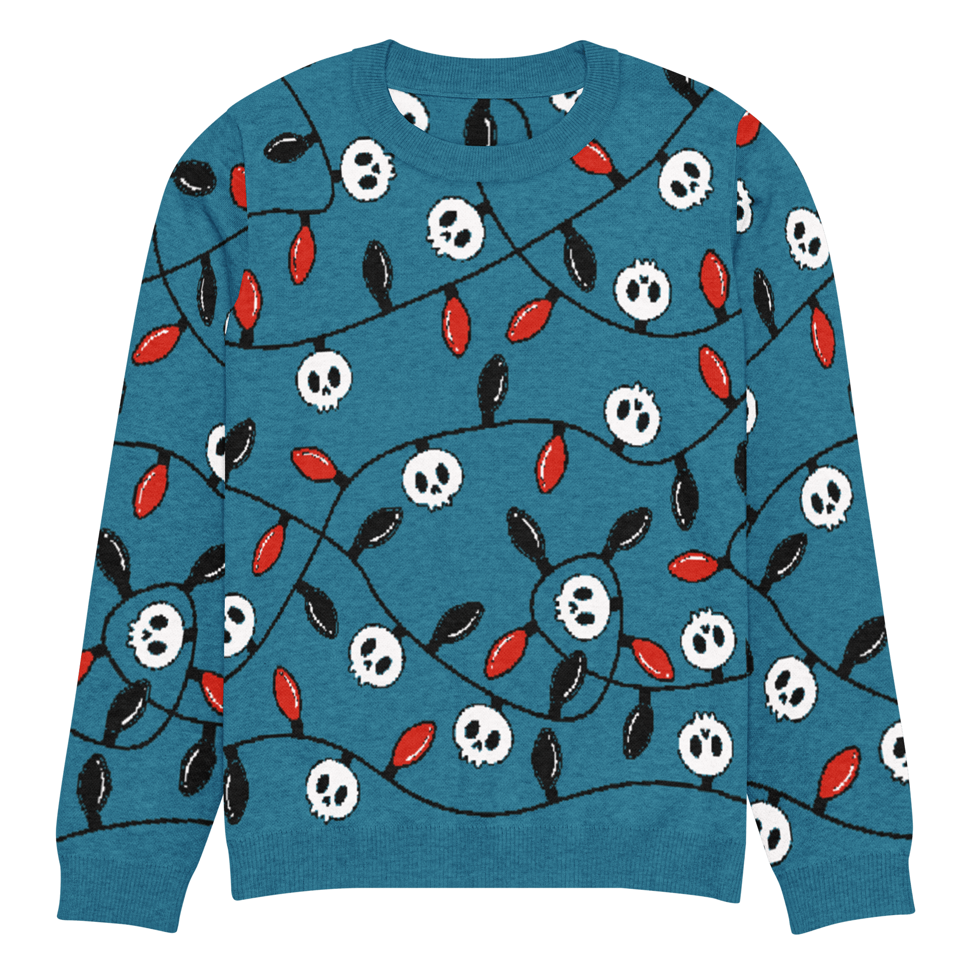 Boney & Bright Blue Knit Sweater